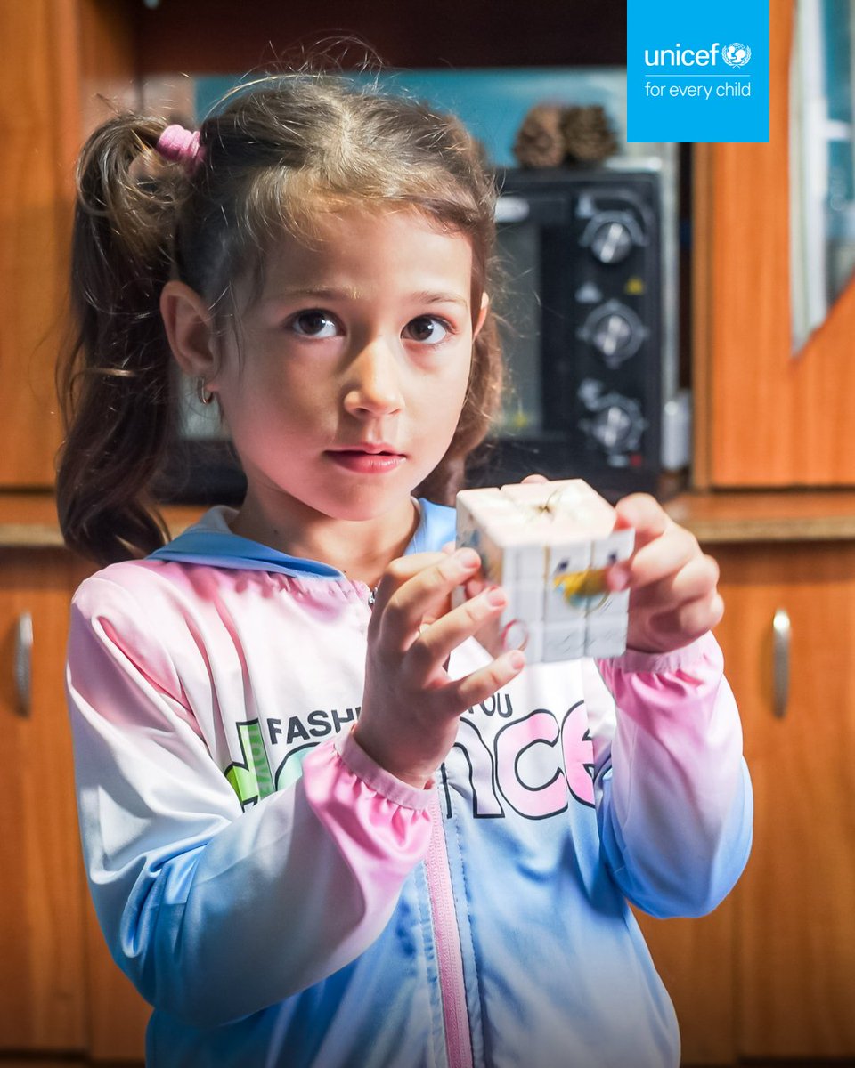 Hope appears when a social worker steps in. 💙

For seven-year-old Mădălina and her mother, support changed everything.

Your monthly gift can help vulnerable children access the care they need.

Donate now: help.unicef.org/generic-madali…

#UNICEF #ForEveryChild