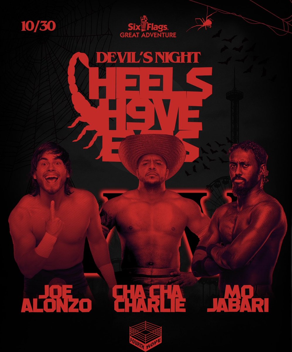 WESTSIDEGUNN's tweet image. 2DAYS AWAY FROM HISTORY!!!!!!!! 2 MORE MATCH ANNOUNCEMENTS ON AN ALREADY STACKED CARD 🦂🤘🏽🔥🦂🤘🏽🔥🦂🤘🏽🔥🤘🏽🦂🔥

HEELS HAVE EYES 9 10/30 LIVE AT @sfgradventure 

TICKETS tixr.com/e/159075

A 3WAY MATCH incl. 4TH ROPES MOST HATED @joealonzojr 4TH ROPES FAN FAVORITE…