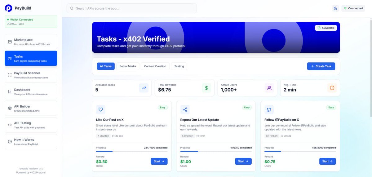 PayBuild tweet media