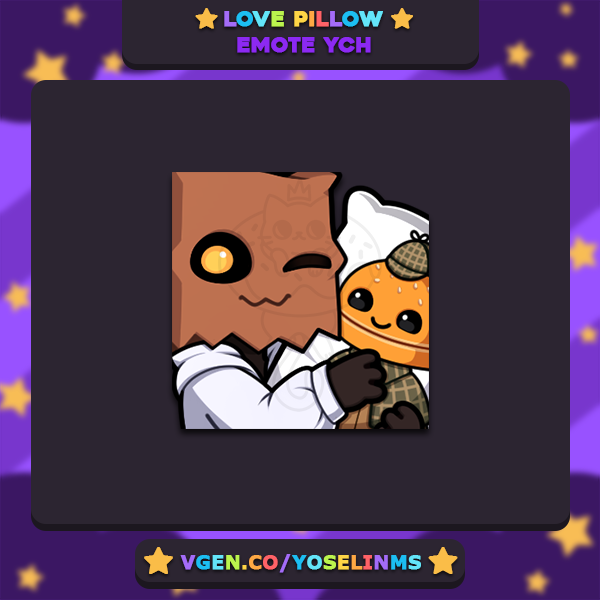 🟫🍔Love Pillow🍔🟫
✦ For: <a href="/SharksPaper/">PaperSharks🧉</a> 

🤎Thank for your purchase🤎
👩🏻‍🎨Vgen: vgen.co/YoselinMS
🌈Are appreciated ❤+🔁