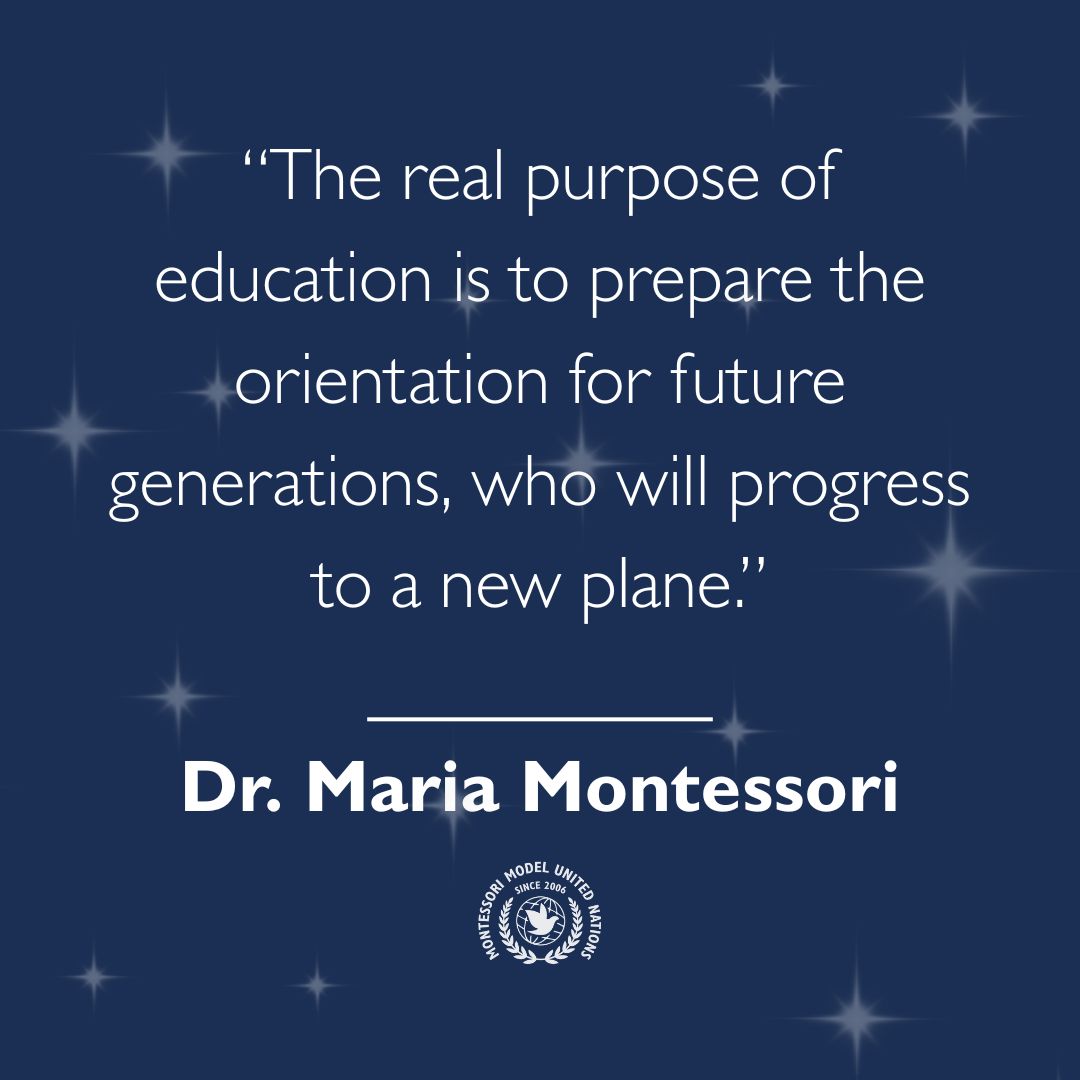 🌟 If we hope to advance humanity, we must equip youth with skills that foster an independent, capable, and adaptable mindset. Education is a continuous cycle of improvement, building on the past to find fresh discoveries. #Changemakers are in every classroom!
#Montessori #Peace