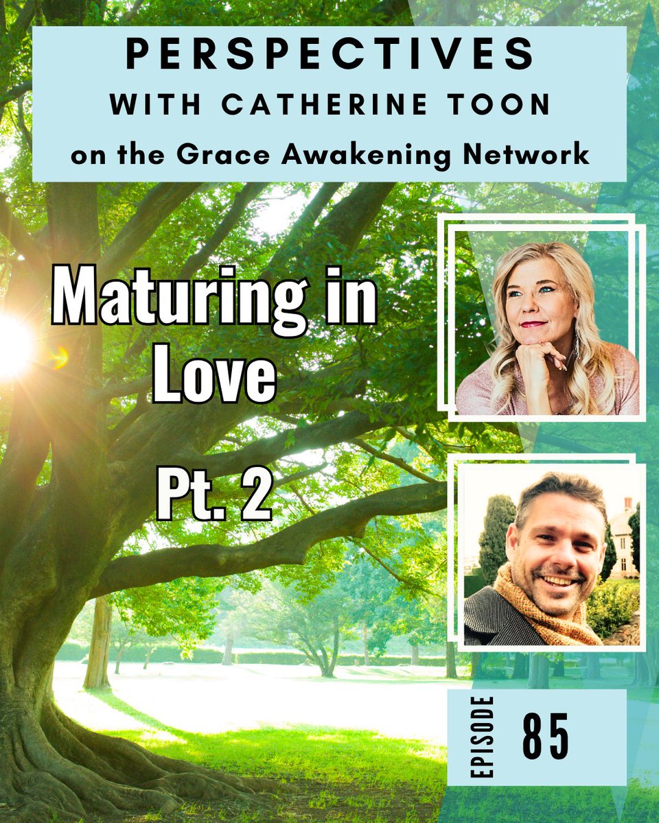 True maturity looks like Love expressed. 💕Join Chris Blackeby and I today for Maturing in Love – Part 2!
Watch live at 3:30pm MT on the Grace Awakening Network: watch.gantv.com/live-channel #MarkedByLove #GANTV #Perspectives #MaturingInLove #IdentityInChrist