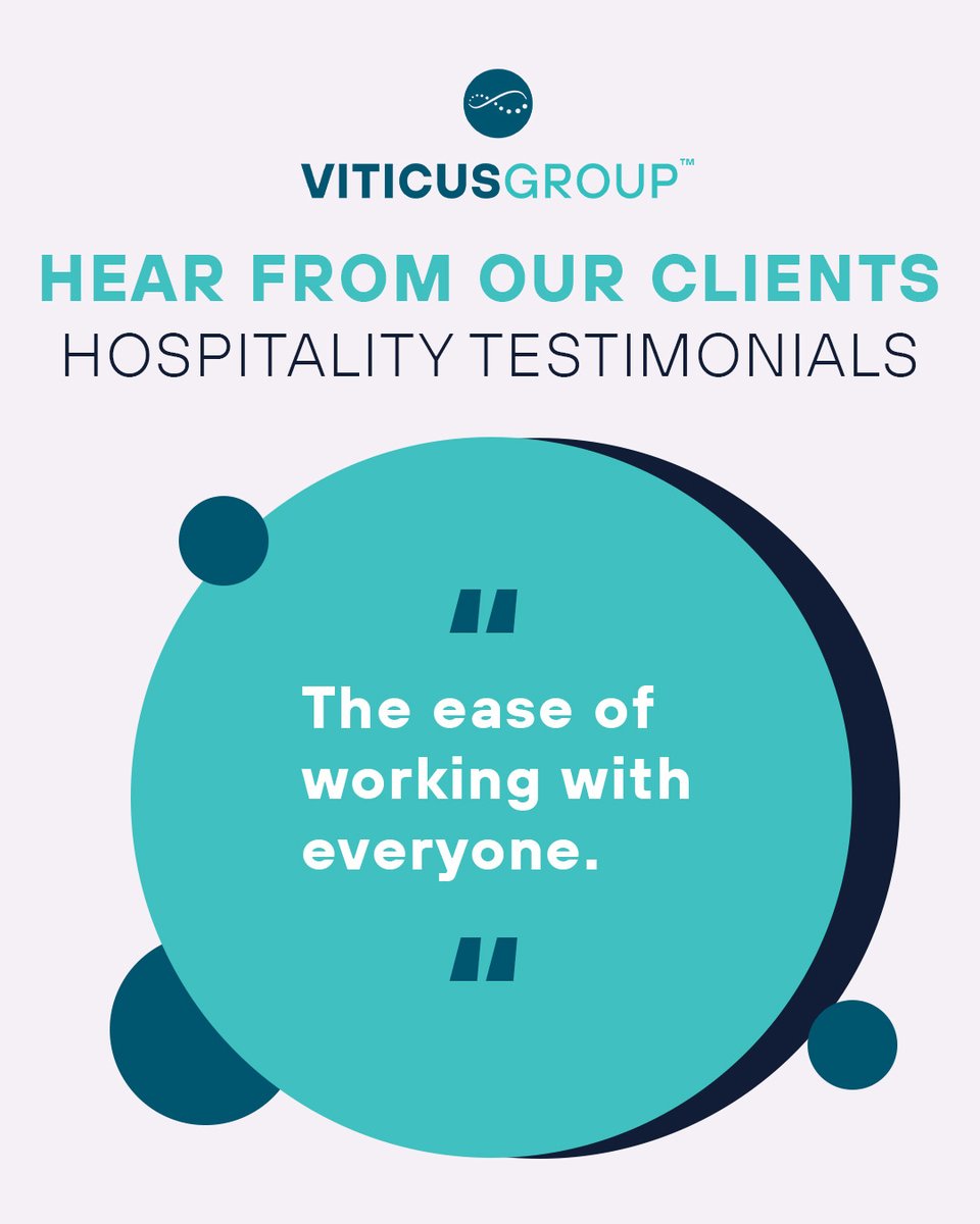 It’s not just about the venue — it’s about the people.

“The ease of working with everyone.”

Let us show you how effortless hosting your event can be ➡️ hubs.la/Q03QzZfC0

#ViticusGroup #HumanHealth #HospitalityExcellence #EventVenue #ClientLove