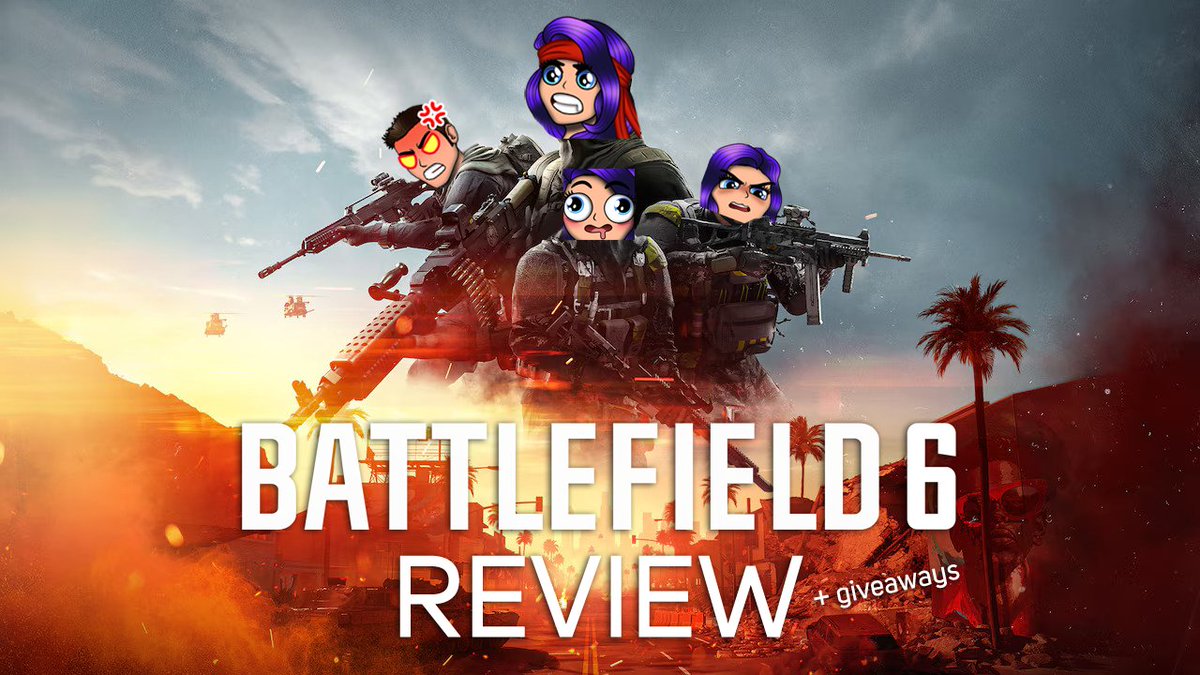 We typically don't review big AAA games but from the perspective of avid Battlefield 4 players going to Battlefield 6 heres our ✍️ review and how to get involved in our massive <a href="/CyberPowerPC_UK/">CyberPowerPC UK</a> PC bundle giveaway ‼️ 

📢 blueandqueenie.com/battlefield-6-…