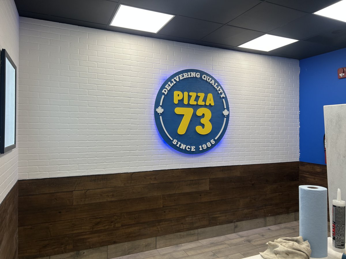 BudalGroup's tweet image. The new Pizza 73 in High River looks great!
#commercialconstruction 
#Alberta 
#Building 
#franchise