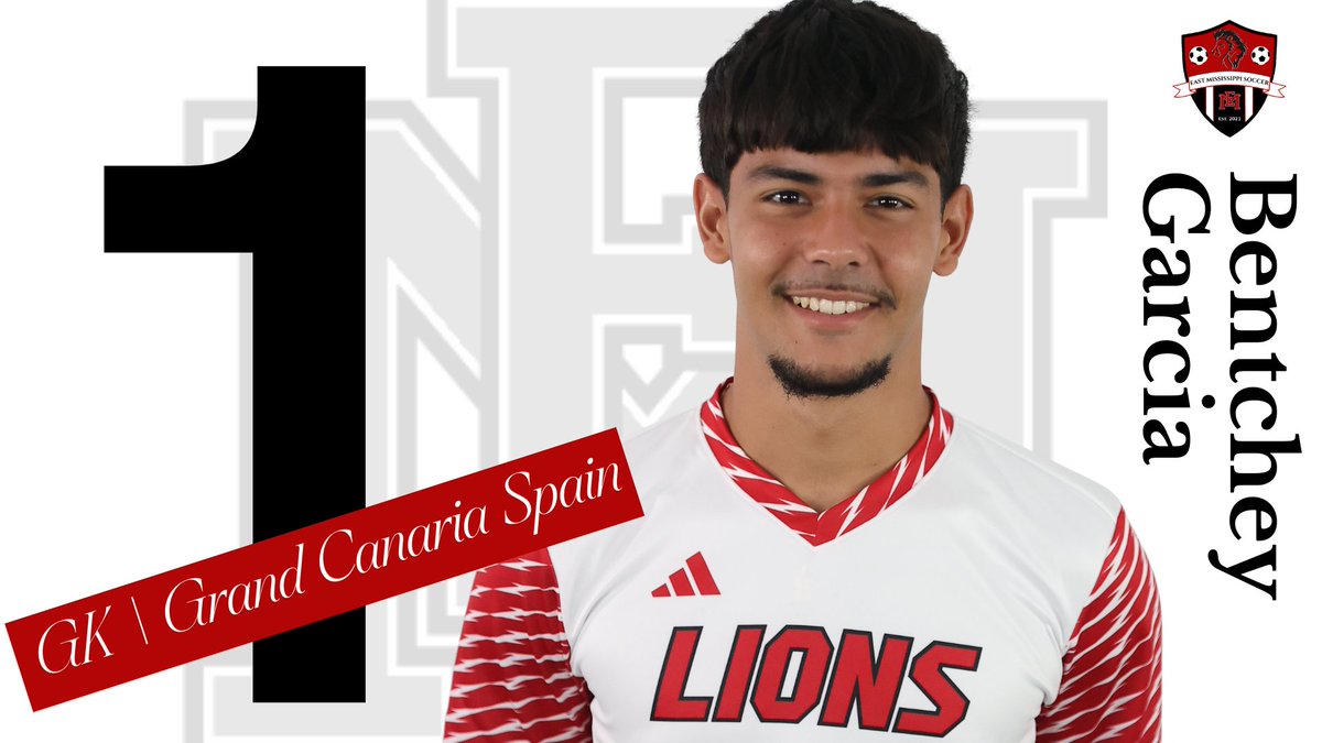 Congratulations to soccer goalkeeper Bentchey Garcia on being named the MACCC GK of the week! 
The freshman from Gran Canaria, Spain, recorded his first collegiate clean sheet with eight saves during the Lions' 6-0 shutout win over Holmes in Ridgeland. #PR1DE