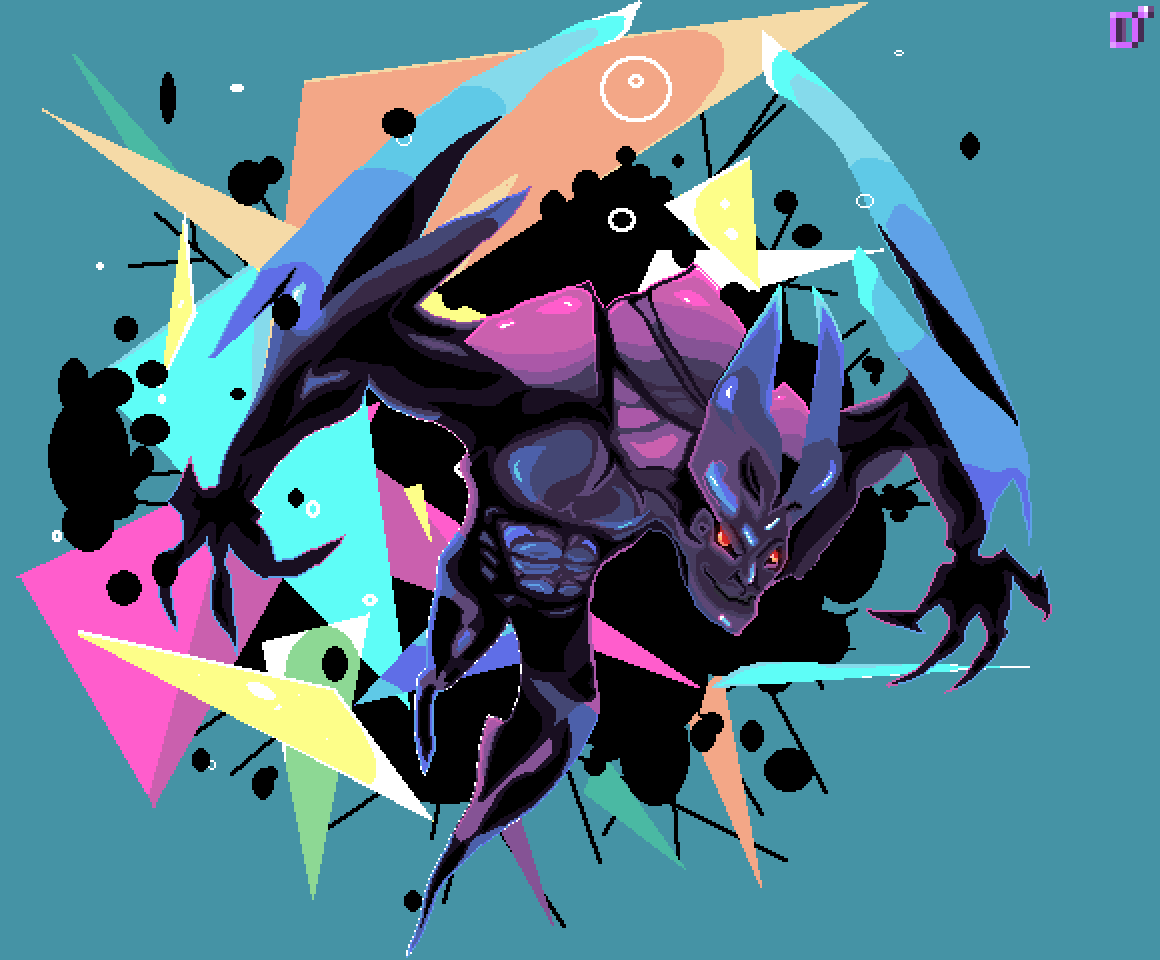 diaspixels's tweet photo. New character design😈

#pixelart #digitalart #ドット絵 #characterdesign https://t.co/3qbvhAn9ZK