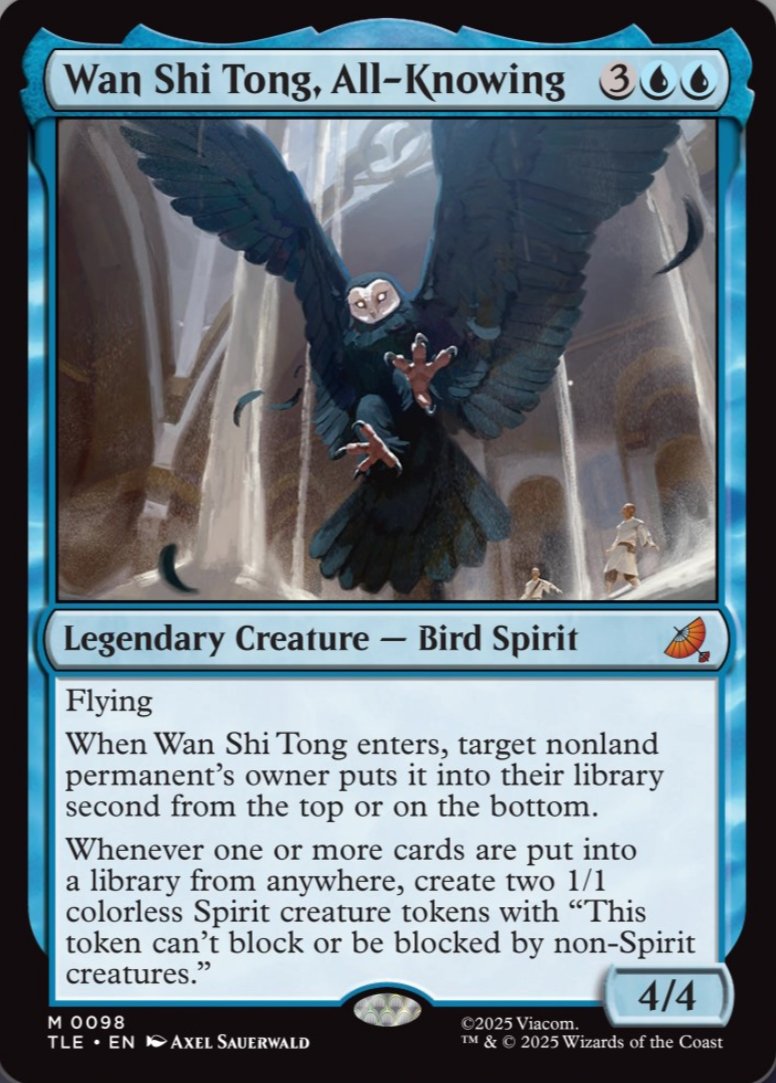 MTG x AVATAR・ジャンプスタート】 《全知なる者、ワン・シー・トン》