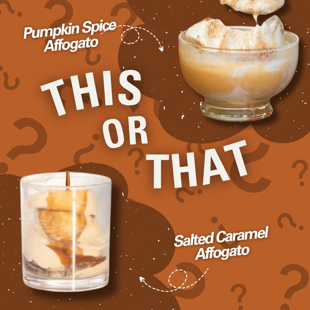 Salted or Spice?

Which fall affogato do you like better? Haven't tried it yet? GO GET YOURS TODAY from Pour Cafe. 

#HungryatWSU #WrightState #Affogatto