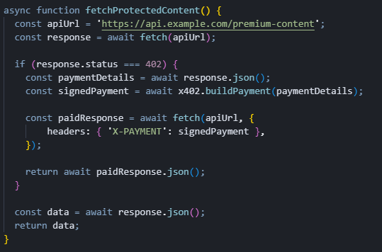 sergey1997bsu's tweet image. Everyon&apos;s talking about x402 by @CoinbaseDev - the protocol from Coinbase that&apos;s reshaping how payments work on the internet. But it&apos;s curious that the buzz around it only started recently, considering it&apos;s been live since May 2025. That&apos;s half a year of quietly revolutionizing…