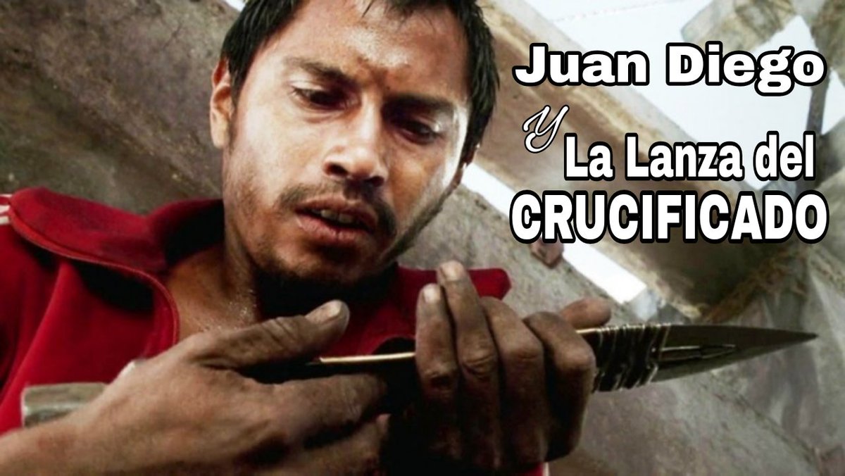 JuanDiego* encuentra en la #Basilica del Tepeyac; una #Lanza; #LaLanzaLonginos.
Envuelta en una Bandera, Racista, Fascista, Feminista, Inquisidora, Terrorista; Nazi y Católica. 
JD* Cruza la Frontera, e Ilegalmente trafica con la Sangre del Cristo, para el Nacimiento de Mammon.