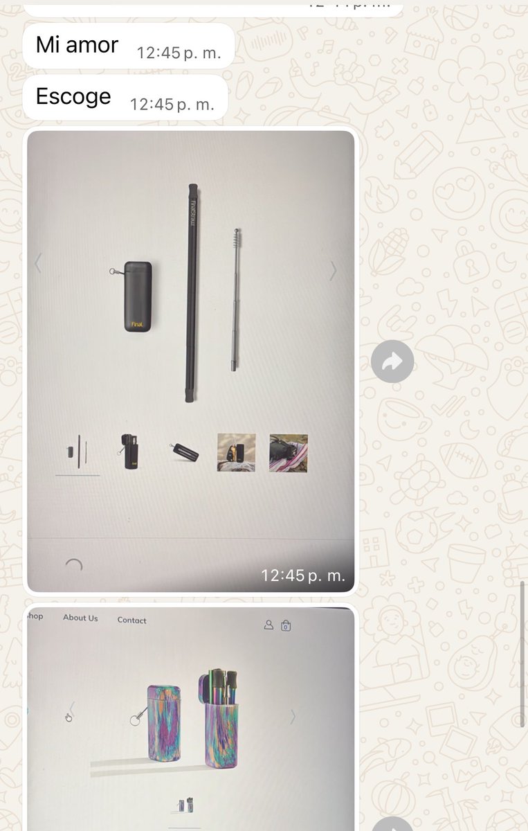 Amo que de la nada me diga escoge y me compre cosas curiosas 🥰