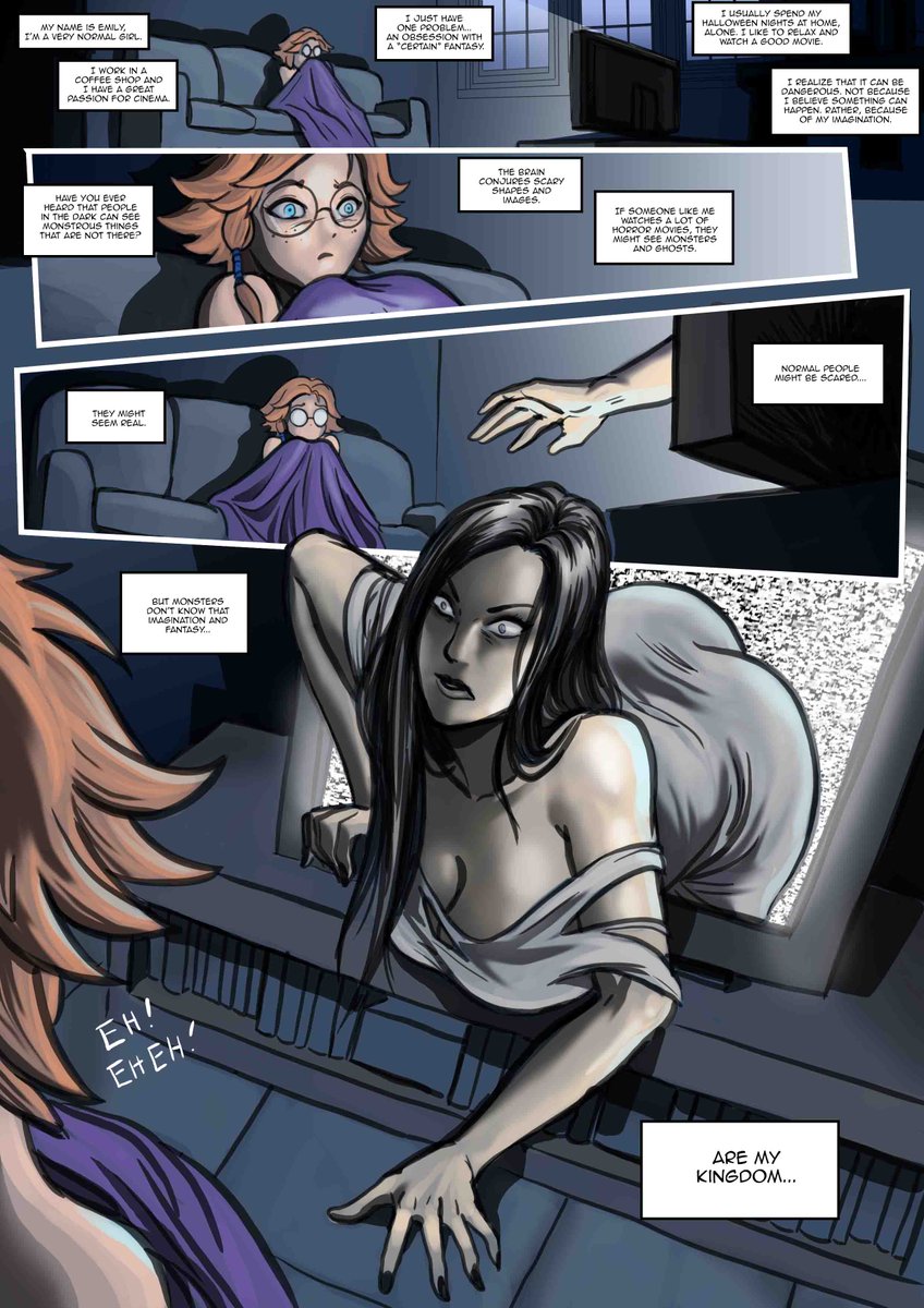 Mini comic about Emily done for Halloween. :D