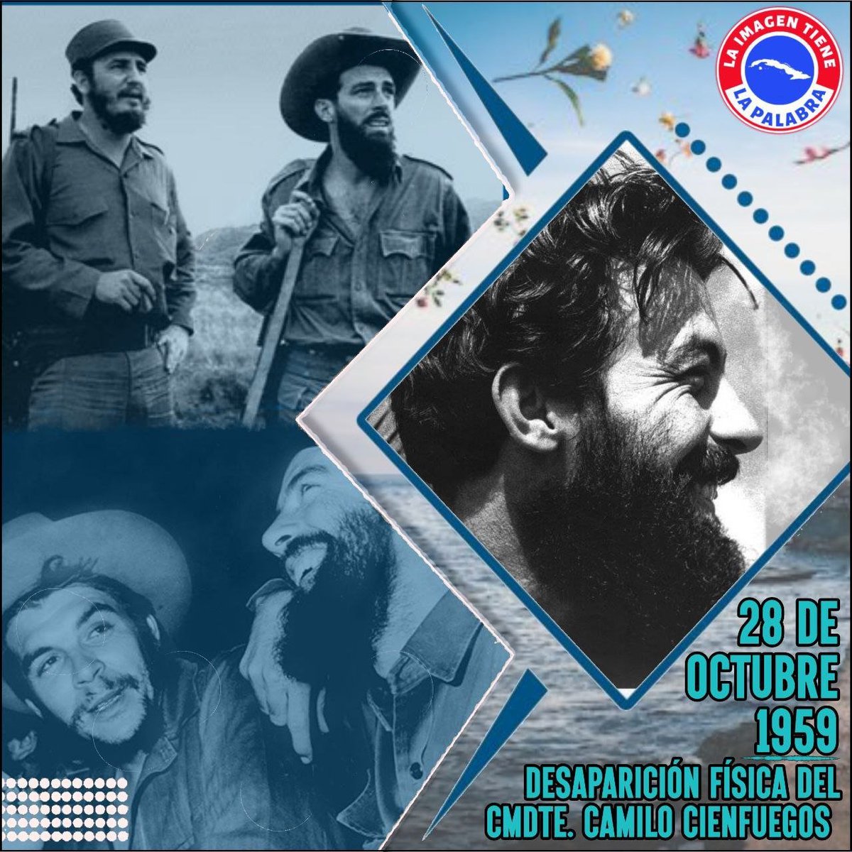 Hoy se rinde homenaje al Señor de la vanguardia. Desde las instalaciones de <a href="/JovenClubMtz/">Joven Club Matanzas</a> se realizan matutinos en recordación a la efemérides.
#MatancerosEnVictoria 
#CamiloVive