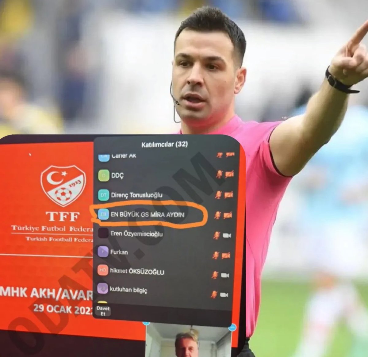 Şimdi bu adam o listede yok mu? 😏😏 #FutboldaTemizEller