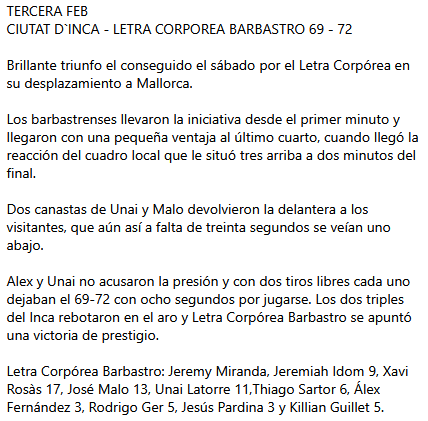 Union Basket Barbastro tweet media