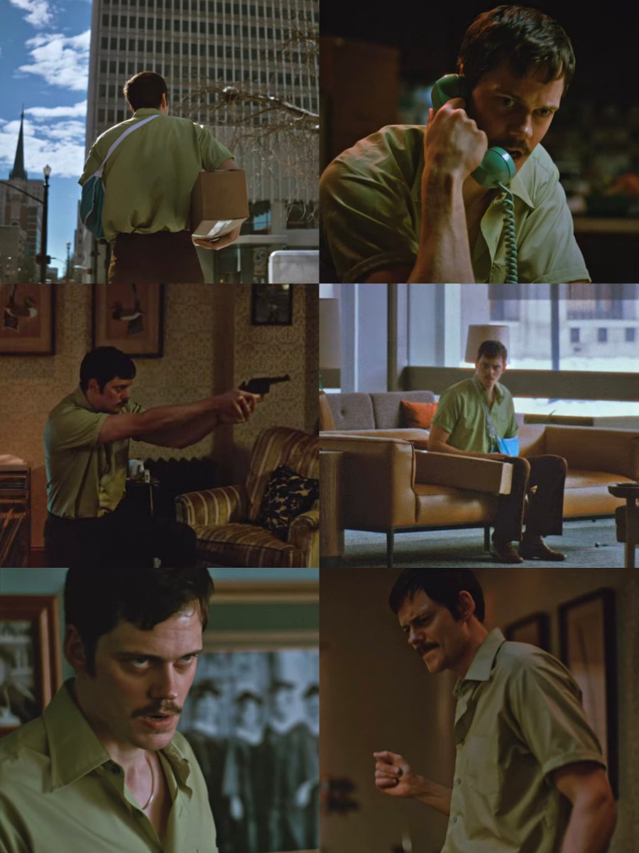 Bill Skarsgård in Gus Van Sant’s ‘DEAD MAN’S WIRE’.