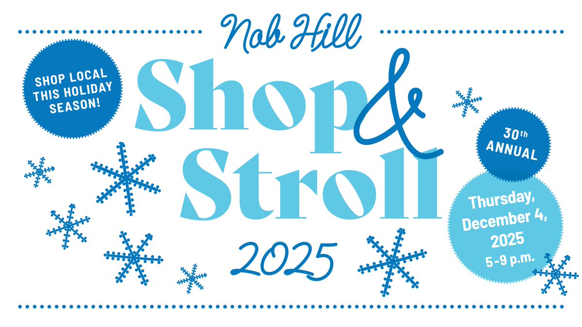 abqnobhill's tweet photo. Shop local this holiday season!  And mark your calendar for the 30th Annual Shop &amp; Stroll in Nob Hill, Thursday, 12/4 from 5-9 pm.  #supportlocal #shoplocal #nobhillshopandstroll #abqnobhill #nobhillabq https://t.co/sBDZ3ozDOf