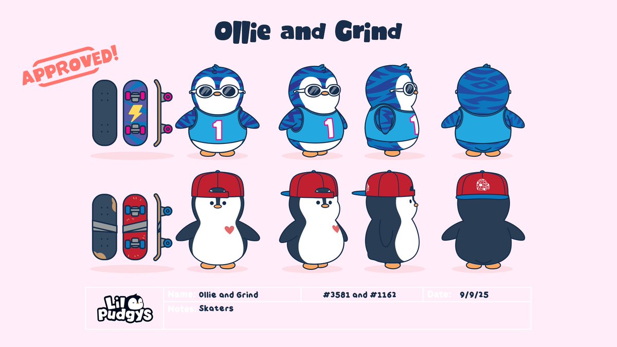 manovermars's tweet image. Scooter Springer is my spirit animal 🐧💙

Loved making these @LilPudgys for the skater episode!