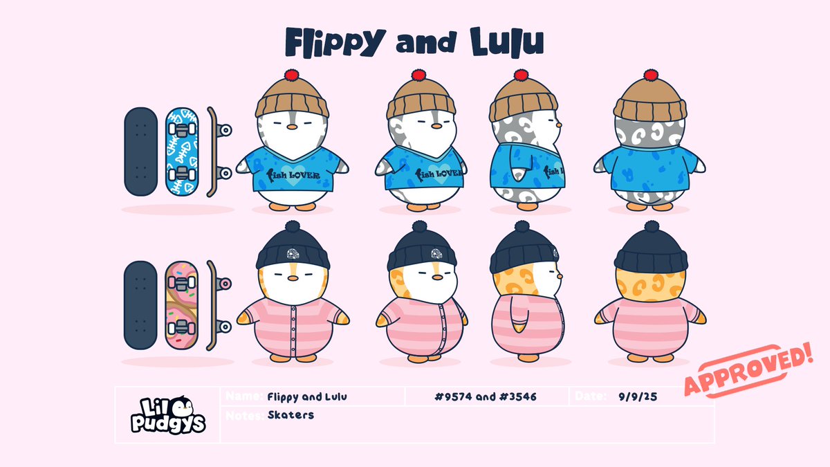 manovermars's tweet image. Scooter Springer is my spirit animal 🐧💙

Loved making these @LilPudgys for the skater episode!