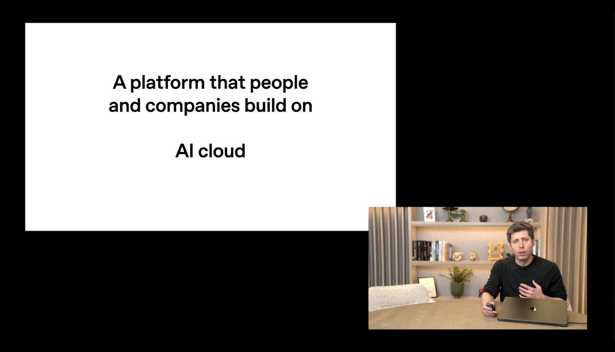 Times_of_Cinema's tweet image. 🤯 BREAKING: OpenAI is building an AI Cloud Platform!
🔹 More value created by people building on the platform than the platform builder.
🔹 This is the natural, next step for the AI ecosystem. Power to the developers! 🧠

#OpenAI #AICloud #FutureOfAI