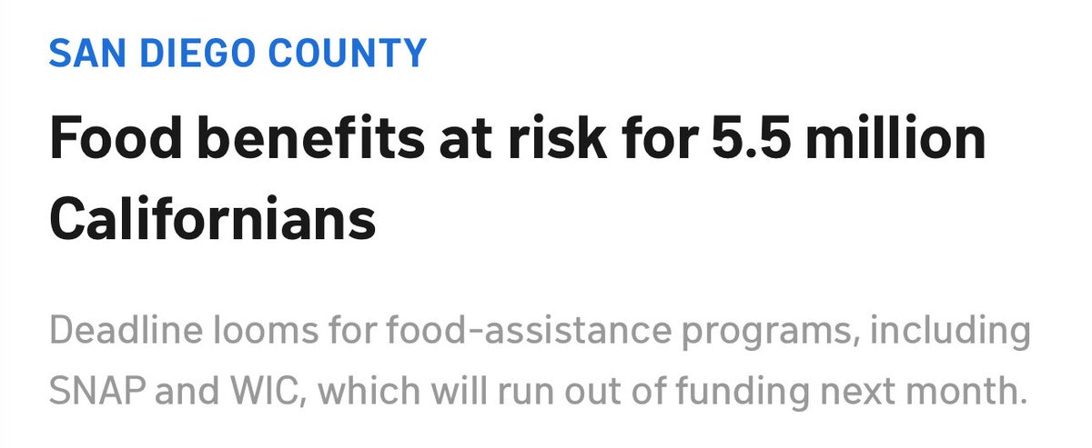 SenAlexPadilla's tweet image. Donald Trump is intentionally withholding billions that could feed 5.5 million Californians next month who rely on SNAP.  
 
While he jets overseas to beg for meetings with dictators, parents here are wondering how to afford groceries.  
 
This shutdown is his choice, and so is…