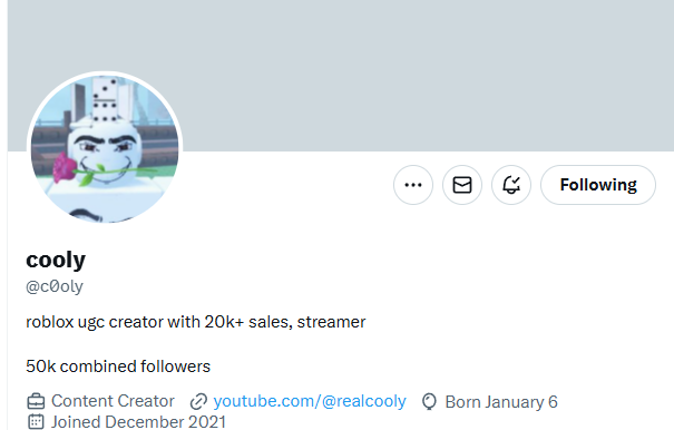 justLK2020's tweet photo. @WeirdBlox_ @c0oly I hope I could win this, will be like a dream ❤️ https://t.co/ZOgjquvIme