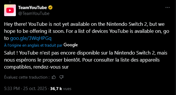 Switch-Actu.fr • Actualités Nintendo tweet media