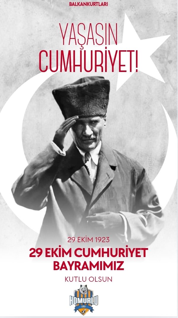 Cumhuriyetimizin 102. yıl dönümünde, 
başta Gazi Mustafa Kemal Atatürk ve silah arkadaşları olmak üzere tüm kahramanlarımızı rahmet, hürmet ve minnetle anıyorum. 

29 Ekim Cumhuriyet Bayramımız kutlu olsun. 🇹🇷