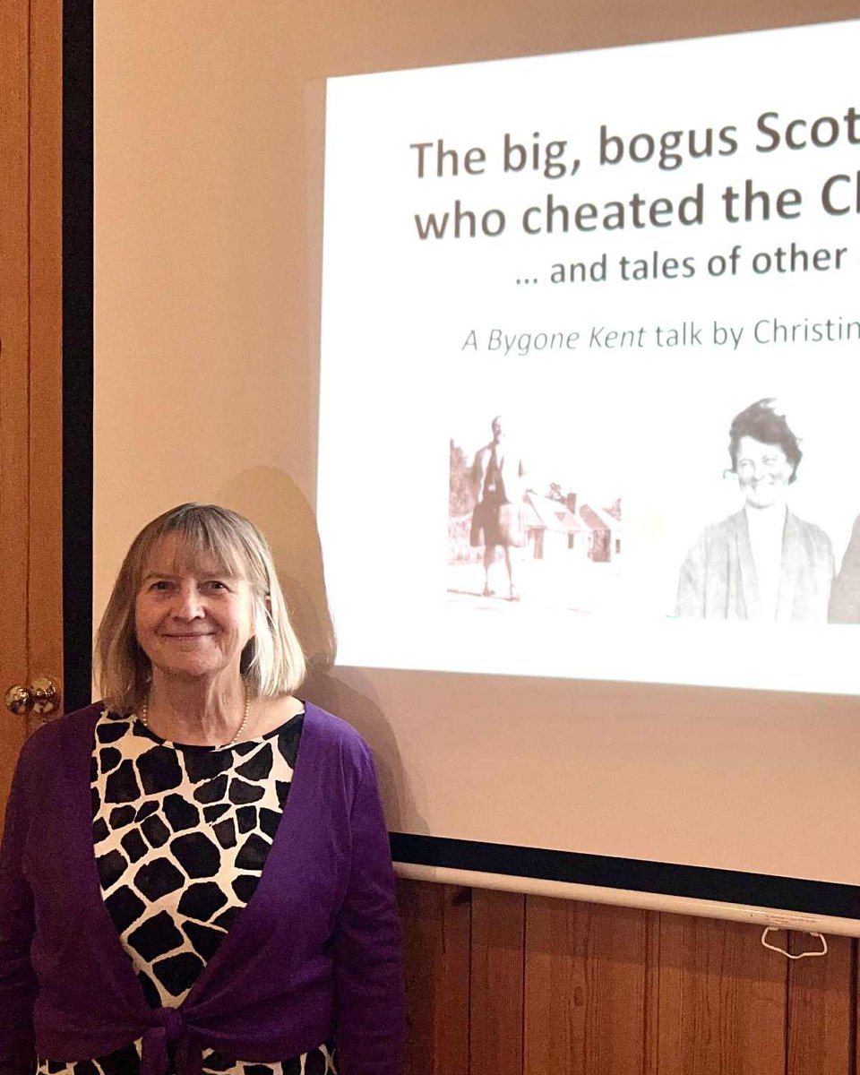 RotaryCantUK's tweet photo. Christine Rayner from #BygoneKent gave us insight into some locals who were “not quite what they seemed” at a #fundraiser which raised >£1200 for #PTSDtherapy for #Ukrainiancivilians: https://t.co/FAIlYn83I0
#kentcharacters #kenthistory #aboutkent #rotartyfundraiser @RotarySE1120 https://t.co/b2E1Wu7R1q