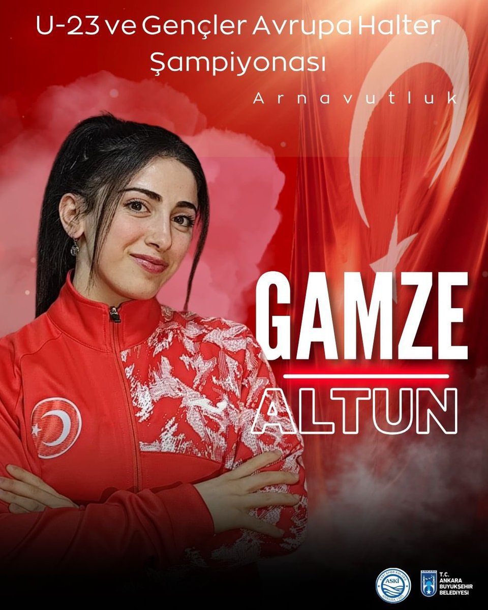 🏆 Avrupa Şampiyonu Gamze Altun!

U-23 ve Gençler Avrupa Halter Şampiyonası’nda 48 kg kategorisinde mücadele eden ASKİ Spor Kulübü sporcumuz Gamze Altun;
🥉 Koparmada bronz,
🥇 Silkmede altın,
🥇 Toplamda altın madalya kazanarak “Avrupa Şampiyonu” unvanını elde etti! 🇹🇷