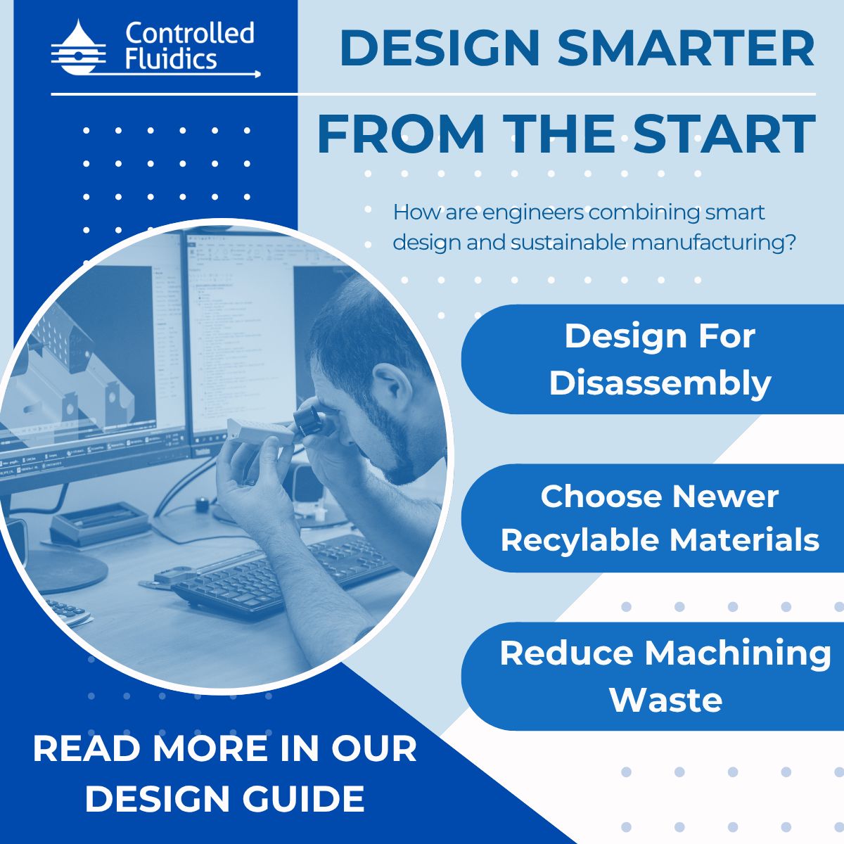 CFluidics's tweet image. Sustainability is now a design requirement, not an afterthought.

What’s one change your team made to make manufacturing more sustainable? 🌱

📘 Explore more in the Plastic Design Guide: buff.ly/viY2ZFS 

#ManufacturingMonth #SustainableDesign #PlasticsEngineering