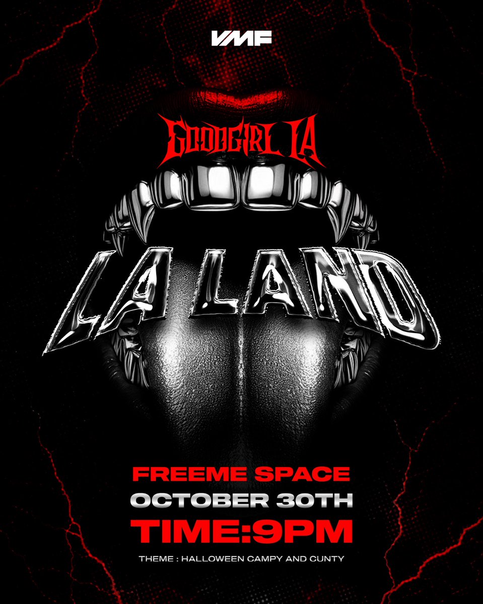 TOMFORDTITAN's tweet image. Who is coming for GoodGirl LA’s LA LAND ??

FreeMe Space
9PM | Oct 30
Get your ticket: tix.africa/thelaland