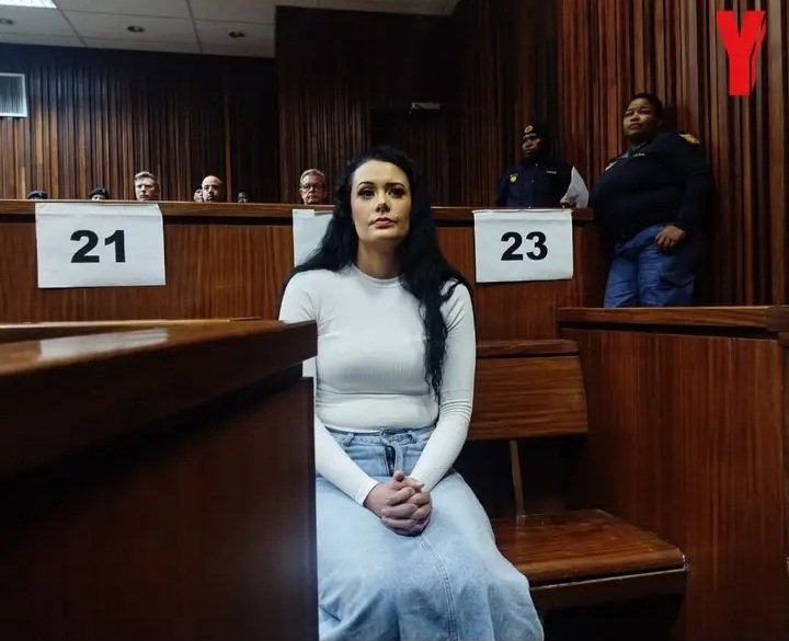 sineliled7's tweet photo. 📰 Self-confessed child killer #AmberLeeHughes will have to wait until next year to learn her fate after the #JHBHighCourt postponed her sentencing.

The 25-year-old was found guilty of raping and murdering 4-year-old #NadaJaneChallita, her ex-boyfriend’s daughter. 💔 https://t.co/uoesnfgqKE