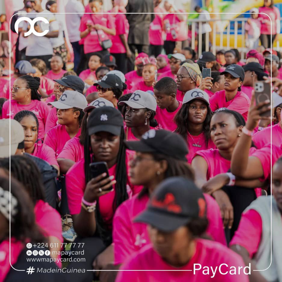 Octobre s’achève, mais l’esprit d’#OctobreRose continue de battre.
Chez #PayCard, chaque geste compte, chaque sourire soutient, chaque action prévient .
Fiers d’avoir uni nos forces au #WellnessDay5 avec <a href="/WellnessFitClub/">Wellness Fit Club</a> et Amali.

#PayCare #PayCard #MadeInGuinea
