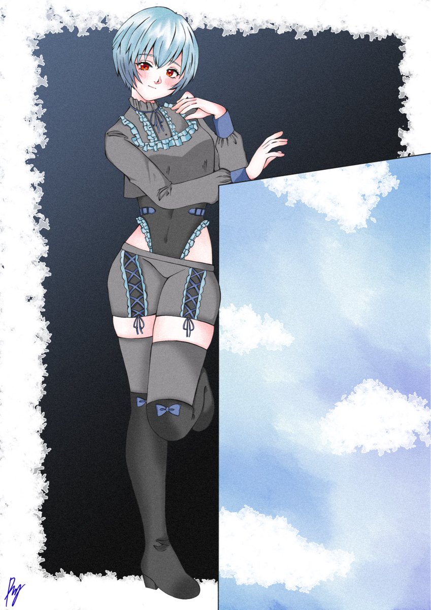 #綾波レイ
#エヴァ
#エヴァンゲリオン

熱があがるばかりです。
仕事休まなきゃいけない。
でもポジティブに考えれば仕事ないので綾波さん描き放題！