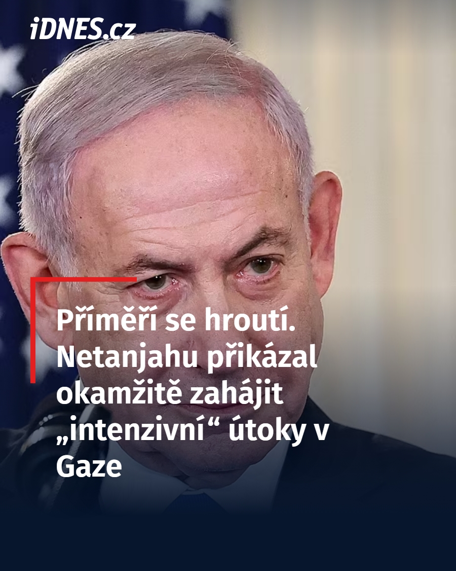 Netanjahu tak učinil po zasedání izraelského bezpečnostního kabinetu. Teroristické hnutí Hamás již v reakci uvedlo, že odkládá na úterní večer plánované a již oznámené předání těla dalšího rukojmího. 

👉 idnes.cz/zpravy/zahrani…