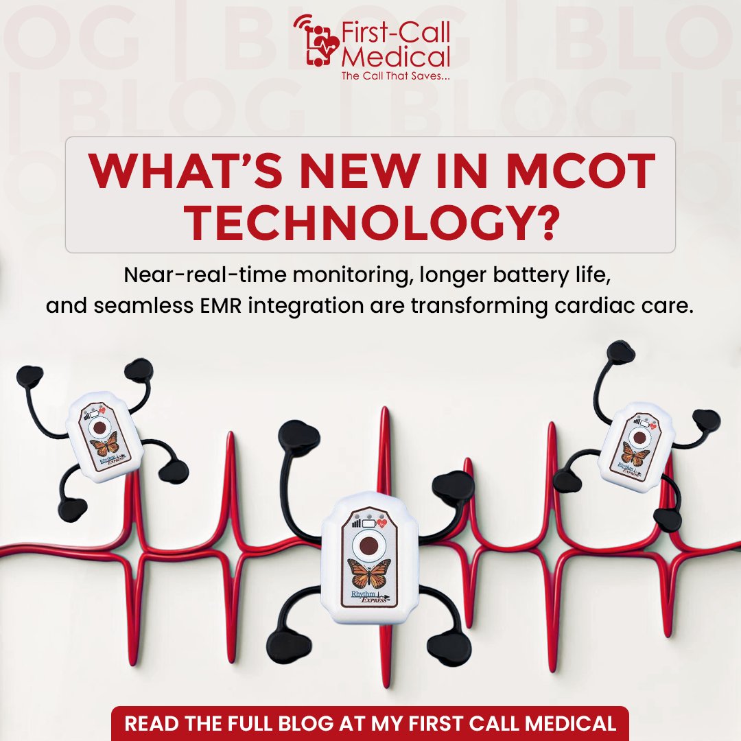 FirstCallMed's tweet photo. 💓 What’s new in MCOT?

From near real-time data to longer battery performance, MCOT technology is redefining how clinicians monitor and manage heart conditions.

https://t.co/rHQp2KNw5P

#FirstCallMedical #MCOT #CardiacInnovation #HeartMonitoring #HealthcareCommunity https://t.co/6A5sd8YDGH