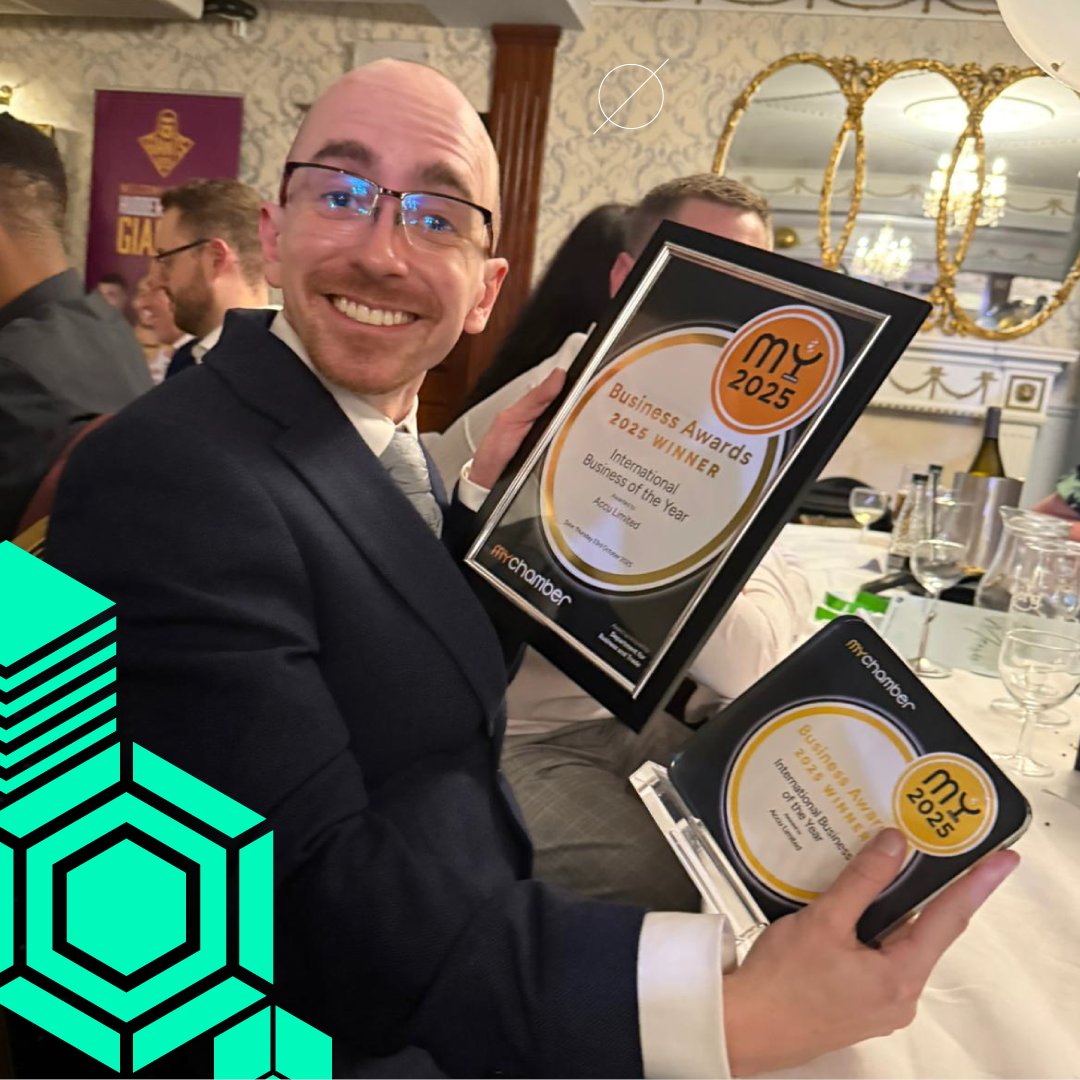 AccuComponents's tweet image. 🏆 Big news!

Accu has won International Business of the Year at the MY Awards 2025! 🌍

We’re so proud of #TeamAccu and everything we’ve achieved together from Huddersfield to the world. 💙

@MidYorksChamber 

#MYAwards2025 #Accu #AwardWinner #GlobalGrowth