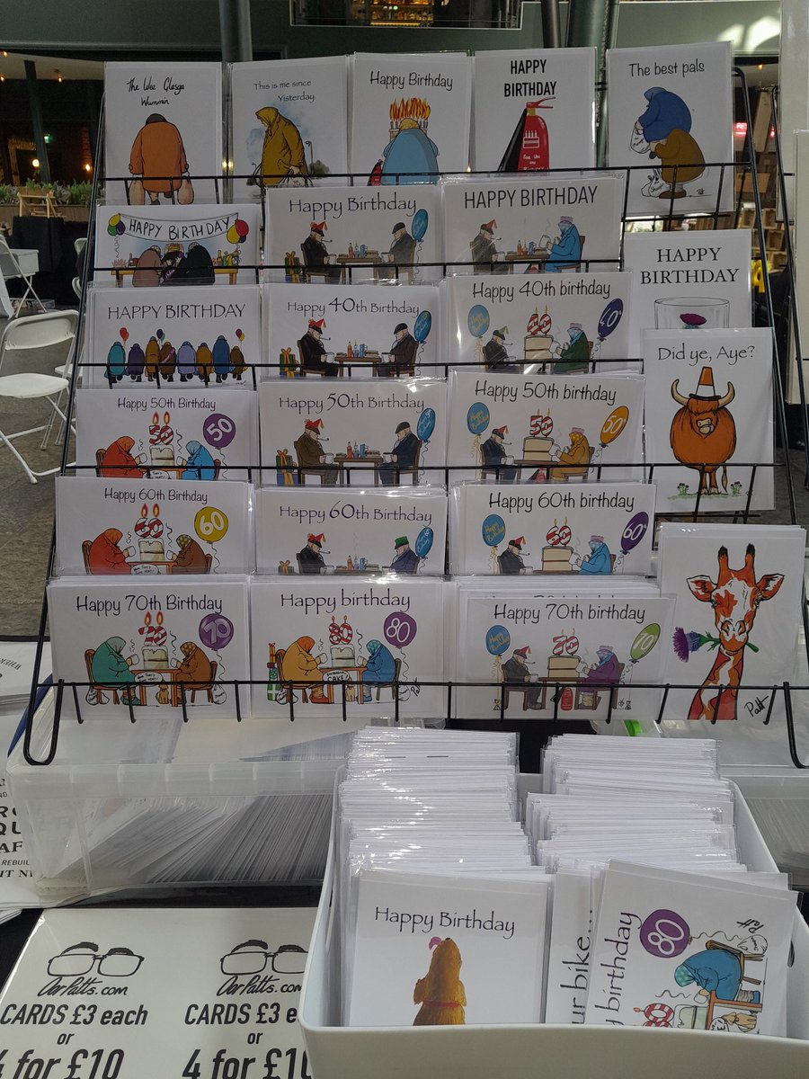 Today, i restocked OorPatts  cards in the Glasgow <a href="/BornScotland/">Born In Scotland</a> stores in <a href="/StEnochCentre/">stenochcentre</a> and  <a href="/buch_galleries/">Buchanan Galleries</a> . It's a great Scottish  store with lots of great Scottish  products. Pop in and buy some. Also available online  from OorPatts.com