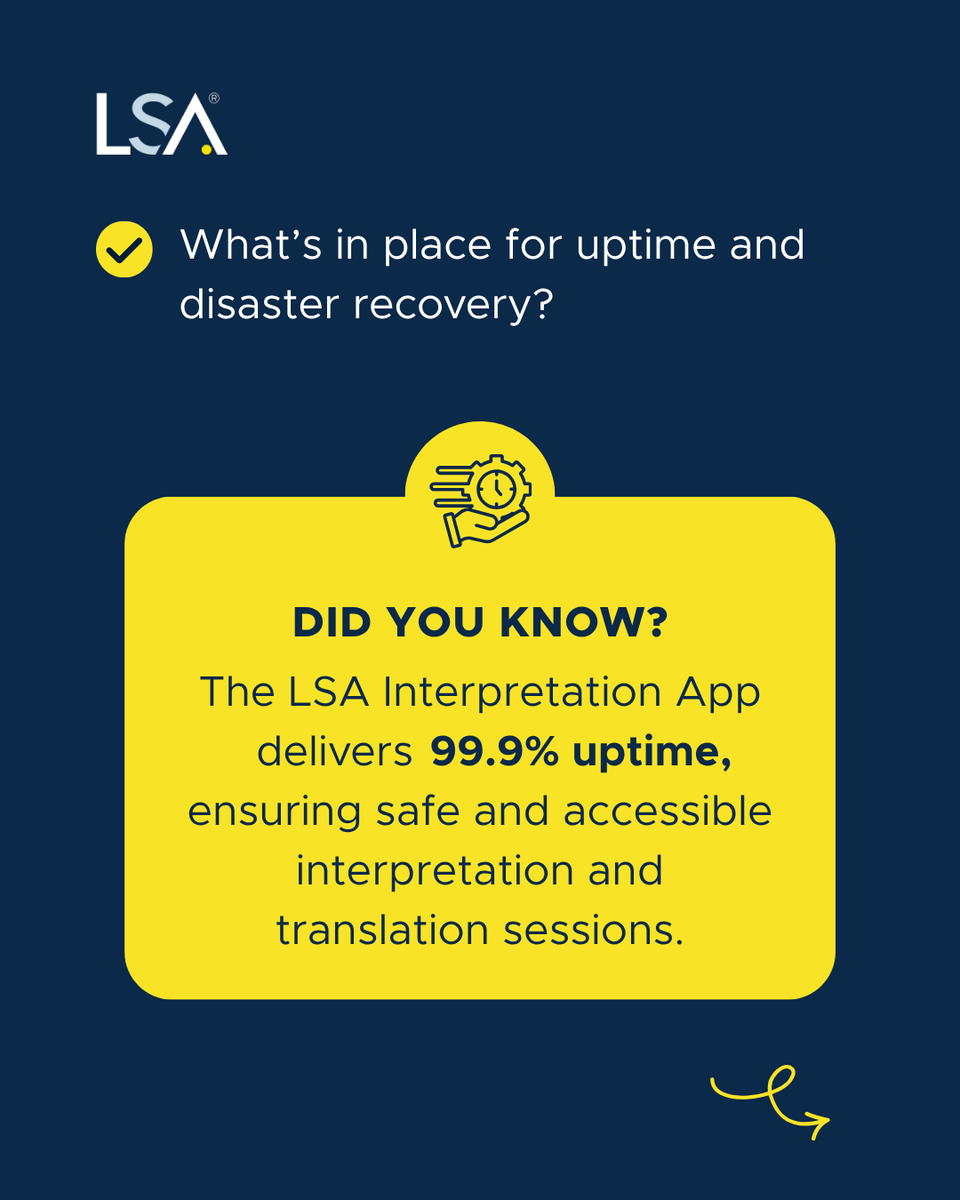 LSAWeb's tweet image. 🔒 If your organization relies on a language service provider, they should be able to answer the questions pictured below. If they can’t answer these, your organization could be at risk. Read the full article: okt.to/mSrgnB