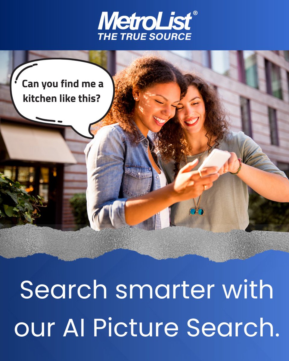 MetroList_MLS's tweet image. 👀 New from MetroList!
Meet AI Picture Search 📸 — upload a photo and instantly find matching homes.
✅ Faster searches
✅ Happier clients
✅ MetroList exclusive
Give it a try today in Prospector+!