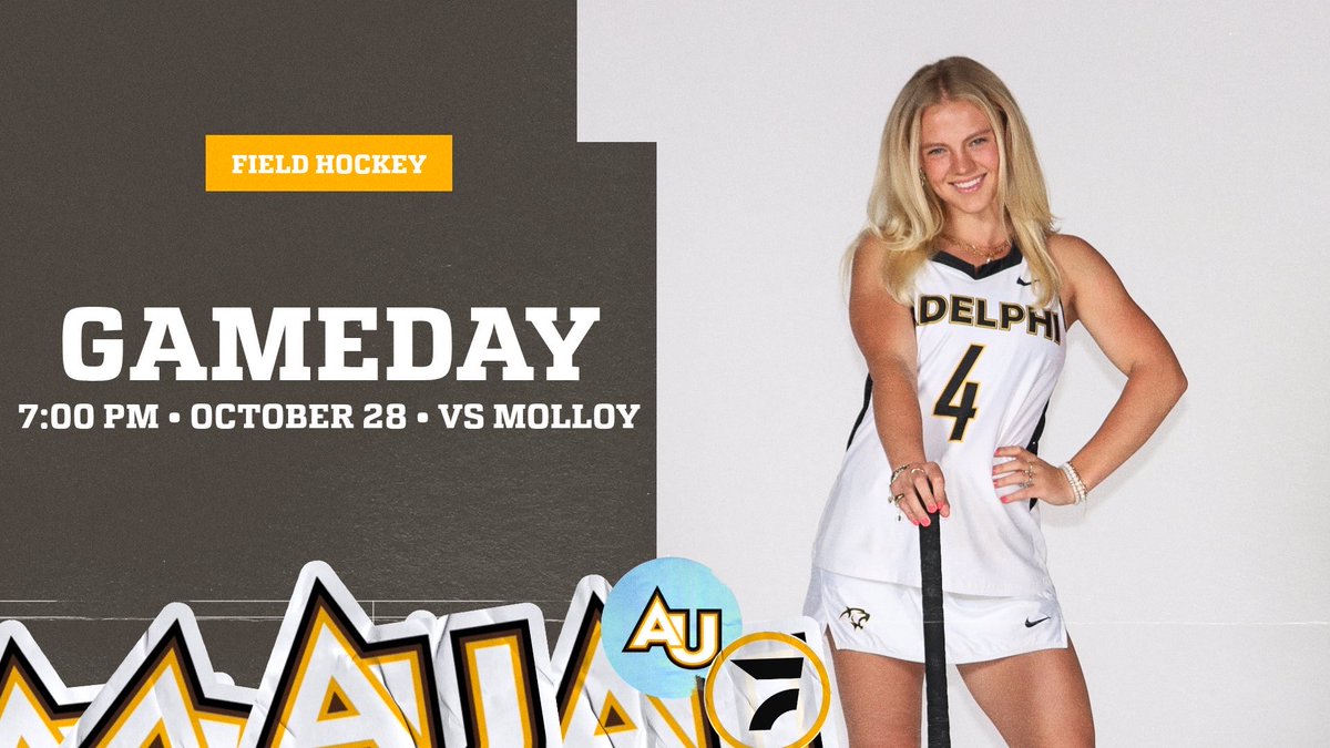 AdelphiFH's tweet image. GAMEDAY!!!

📍: Garden City, N.Y.
🆚: Molloy University
🏟️: Motamed Field
⏱️: 7:00 PM
📺: FloCollege

#PawsUp #D2fieldhockey