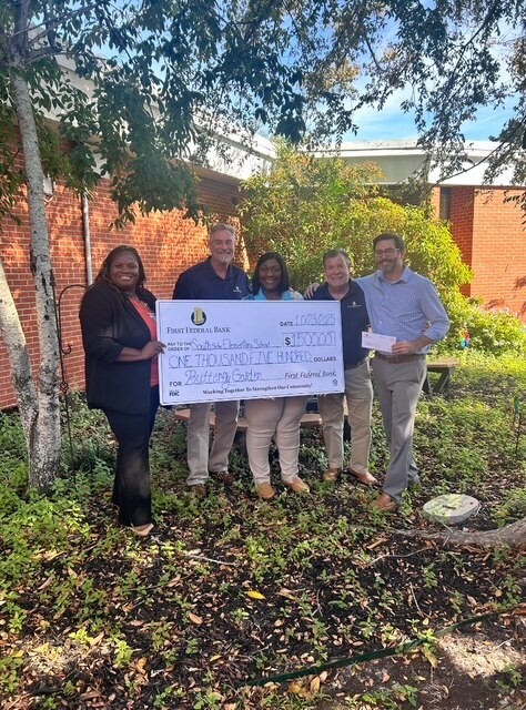 We stopped by Southside Elementary to join Dr. Carty in their butterfly garden, one of the projects funded through our Community Rewards Program! This campus beautification effort will give students and staff a peaceful outdoor space to learn and reflect.