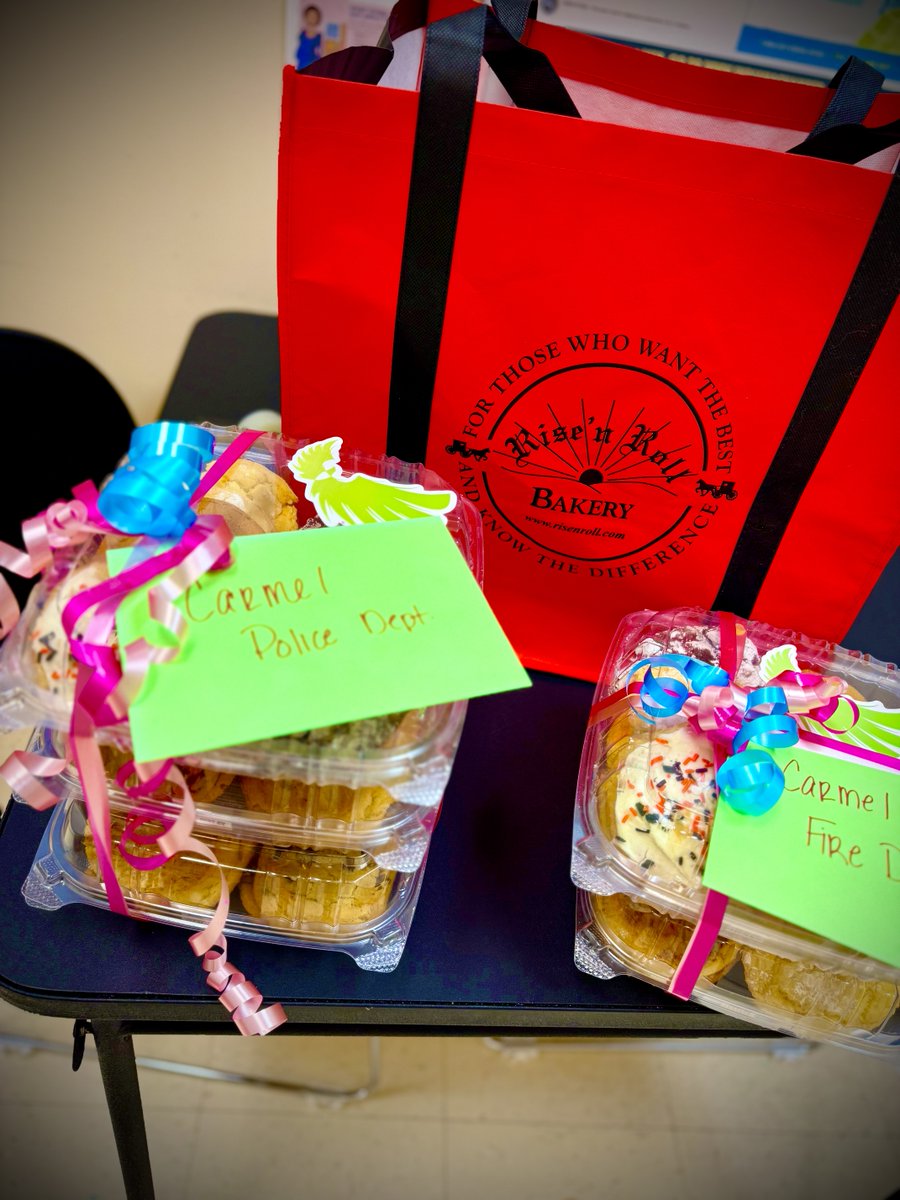 CSB_Indiana's tweet image. Today, our Carmel team recognized National First Responders Day by dropping off treats from Rise’n Roll Bakery to the Carmel Fire and Police Departments. We’re thankful for their commitment to protecting and serving our community every day!