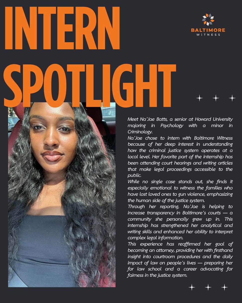 BaltWitness's tweet image. 💡Looking for a spring 2026 internship? Interested in gaining meaningful experience while making a difference? Check out the link in our bio to learn more about our internship opportunities and how to apply. #internships #springinternship #hiring #internspotlight