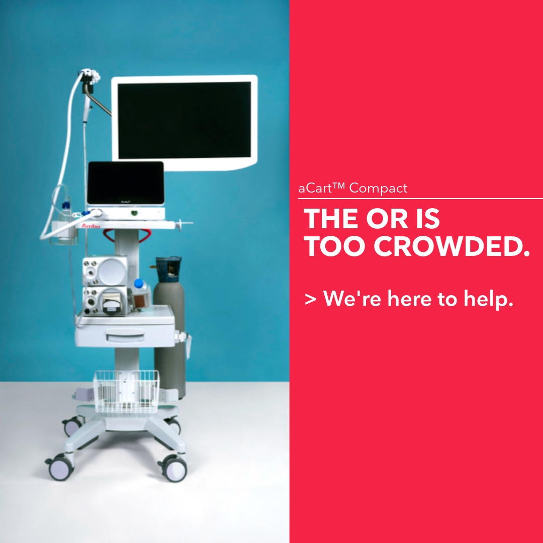 AmbuUSA's tweet image. Bulky equipment shouldn’t dictate your workflow. If your OR is crowded and slowing you down, it’s time for a change. Meet the aCart Compact GI endoscopy cart — designed for effortless mobility &amp;amp; efficiency. 

Learn more: 
ow.ly/Bku150Vnm4a

#endoscopysolutions #GI #OR