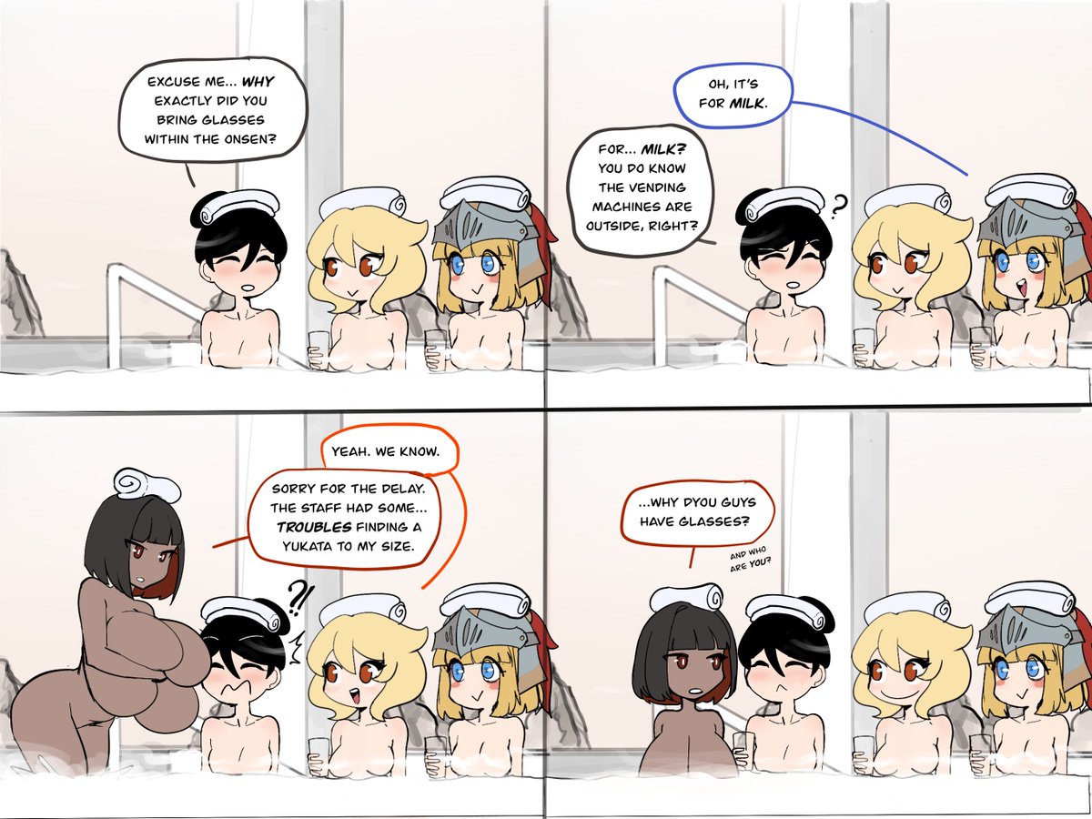 Japan trip memories: Went to an onsen with Centurii-Chan and BasedBinkie. It was a lot of relaxing fun...