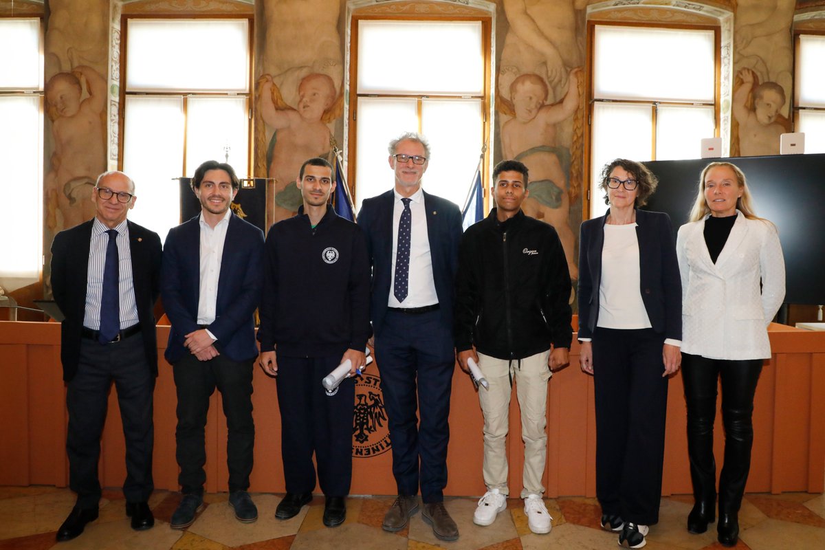 🔵 Uniud accoglie 2 studenti palestinesi di #Gaza

Grazie al progetto Iupals, a cui l'Ateneo ha aderito da subito, uno sarà iscritto alla laurea triennale in Informatica, l’altro alla laurea magistrale in Artificial intelligence and cybersecurity.

➡️ bit.ly/CorridoiUniver…