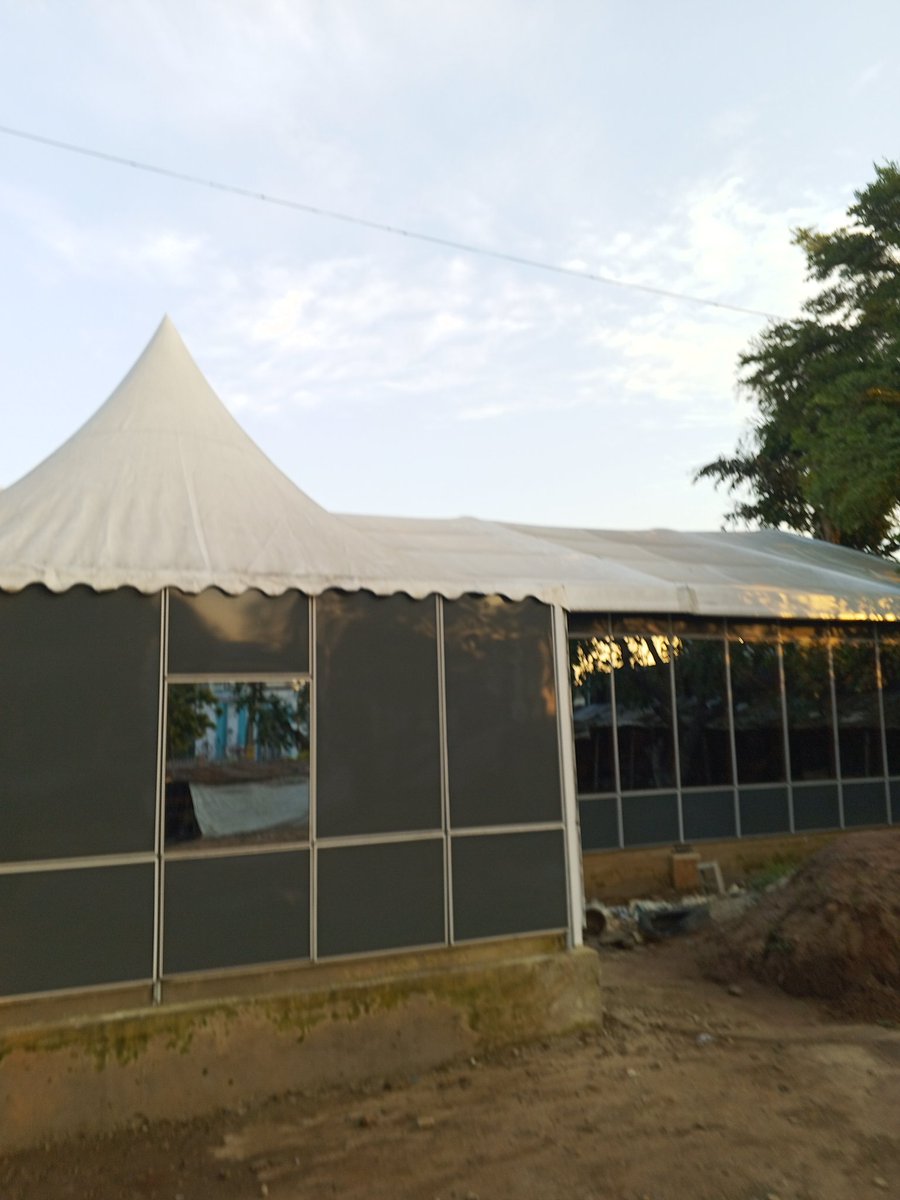 DuStephen42's tweet photo. Premium Event Tent 🏕️
Perfect for weddings, parties, and outdoor events!
✅ Strong frame
✅ Waterproofed 
any size or capacity you want 
DM or WhatsApp 08110242725
#EventTent #NigeriaEvents #OutdoorEvents #PartySupplies  #WeddingPlanner #PartyRentals #OutdoorEvents #EventVendors https://t.co/f0voecBhxV